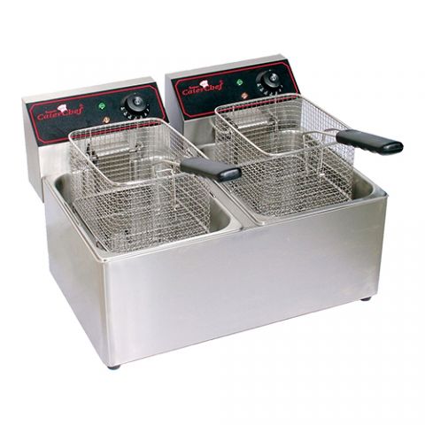 Friteuse 2 x 8 liter CaterChef