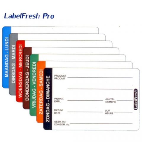 HACCP etiket LabelFresh Pro (70 x450 mm) navulling